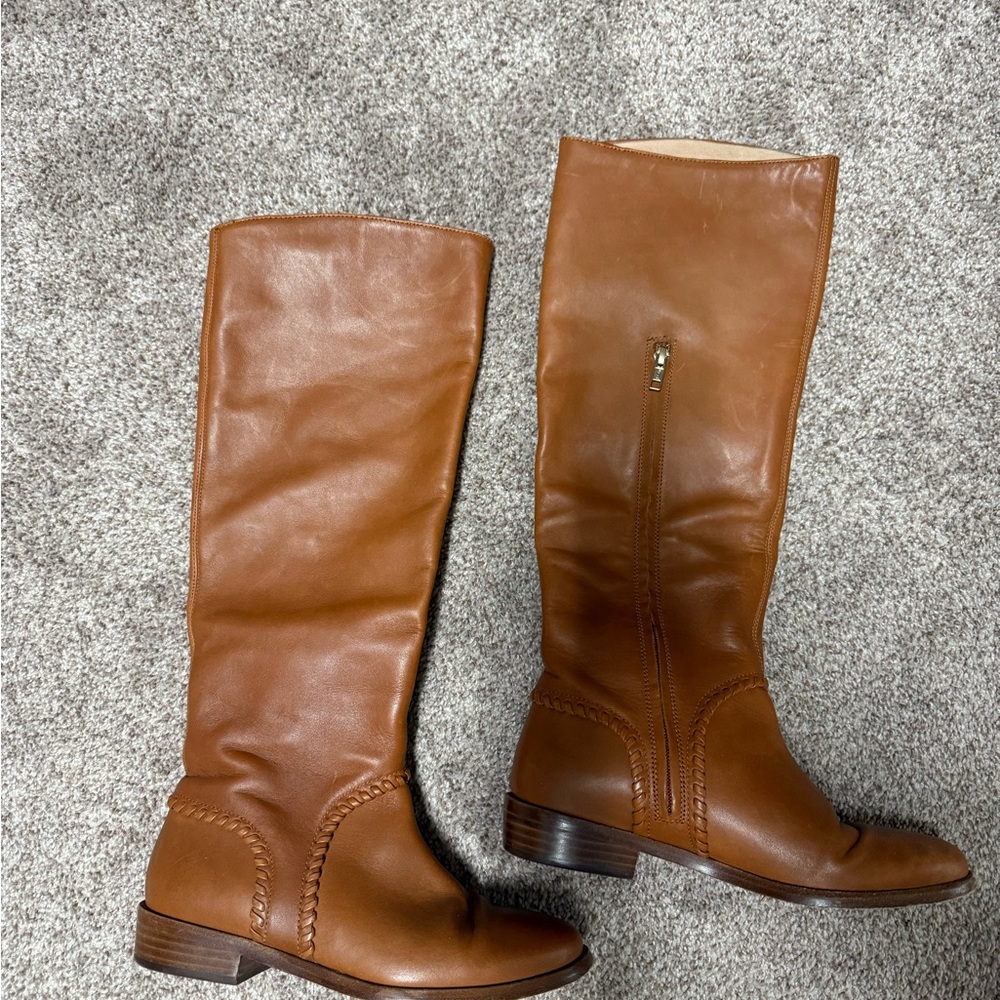 UGG Tan Over the Knee Boots